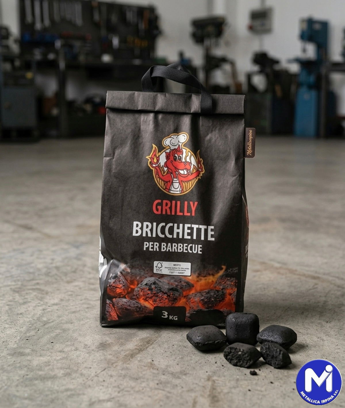 Bricchette Professionali "Selezione MetallicaIrpina" – 3kg