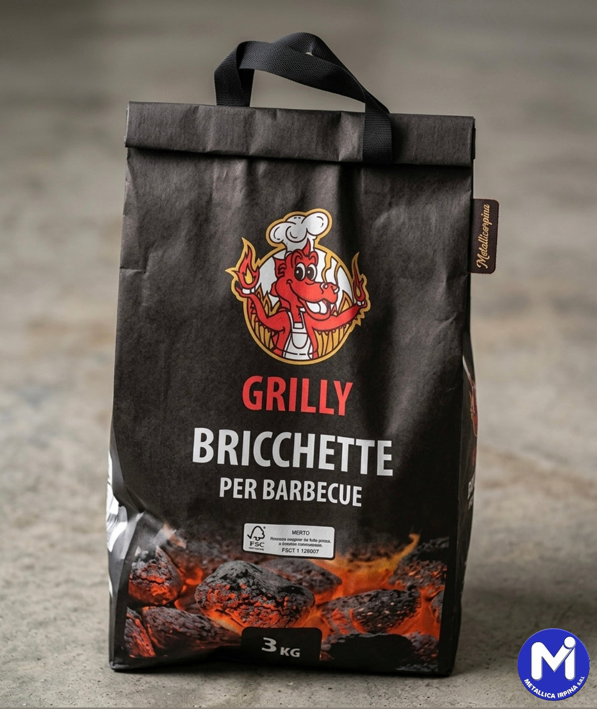Bricchette Professionali "Selezione MetallicaIrpina" – 3kg