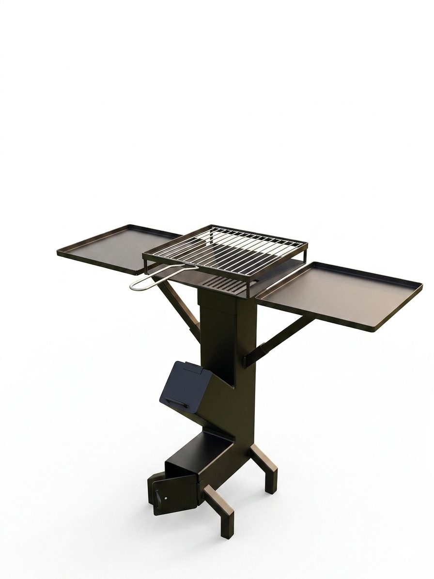 Barbecue Multifunzione-Kit standard + tavolini