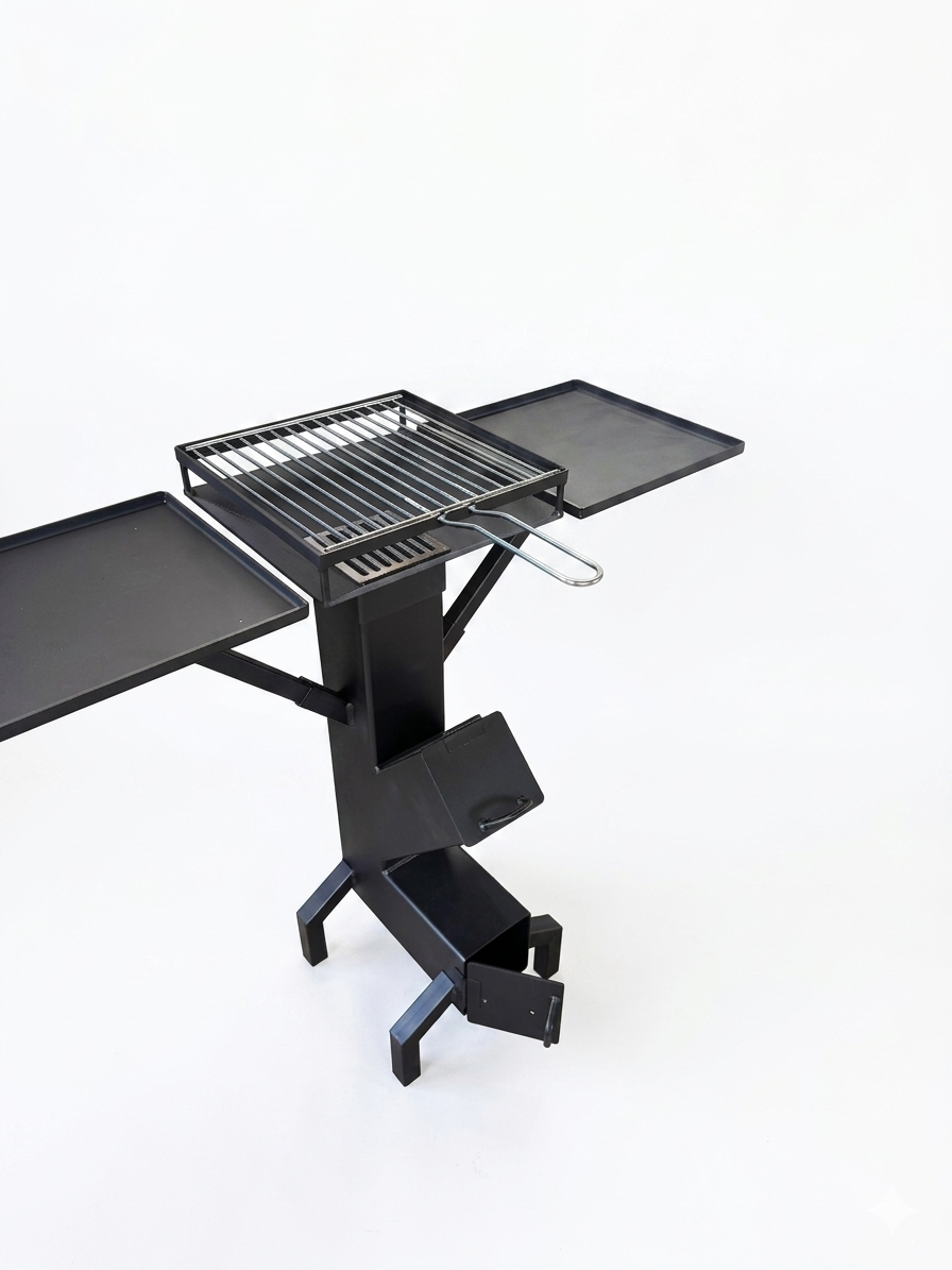 Barbecue Multifunzione-Kit standard + tavolini