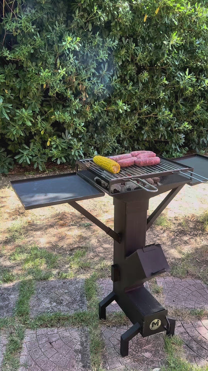 Barbecue Multifunzione-Kit standard + tavolini